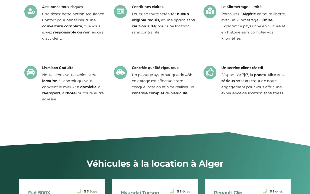 Arguments de confiance sur le site Bledygo